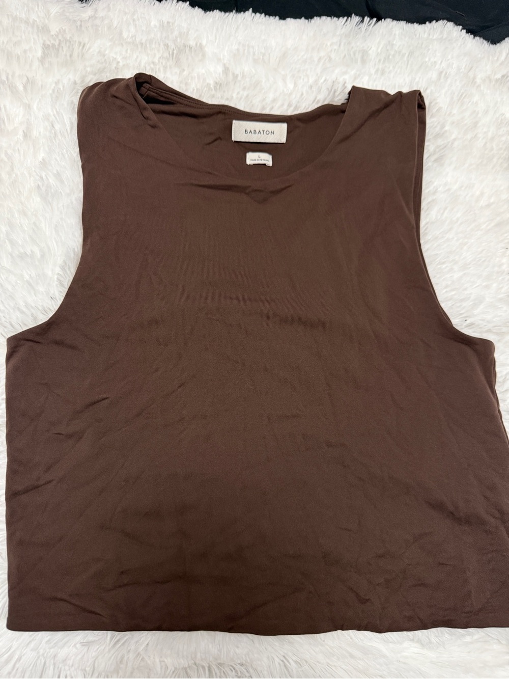 Babaton Contour Tank Top- Cropped